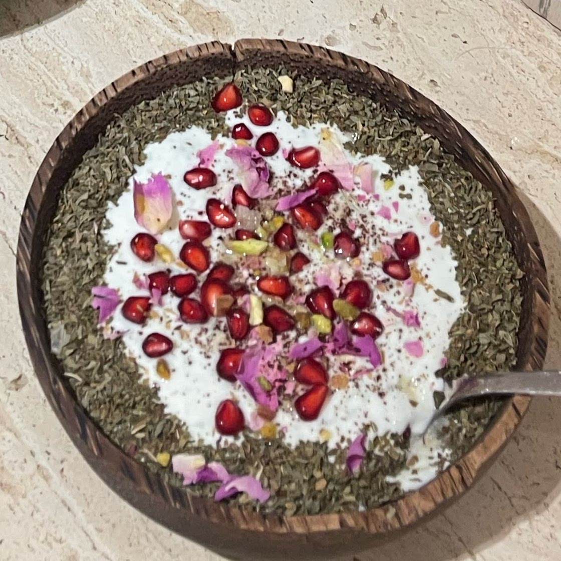 Persian Yoghurt with Cucumber Recipe (Mast-o-Khiar)