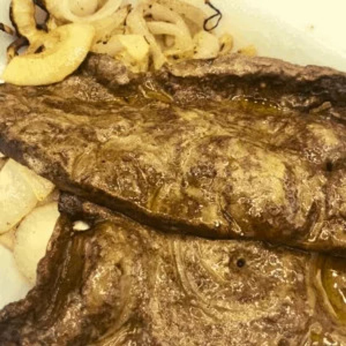 Air Fryer Liver and Onions - Fork To Spoon