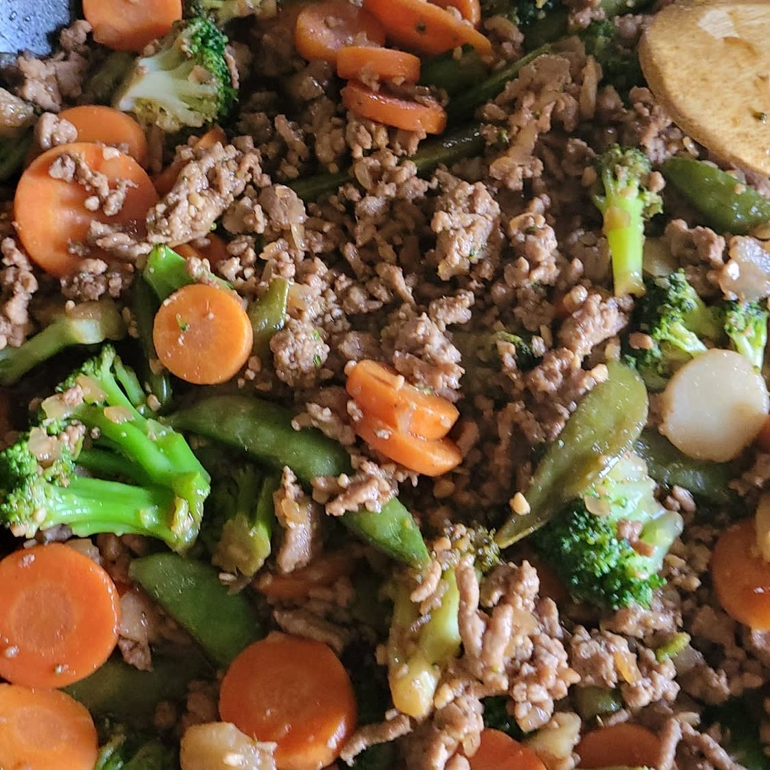 Teriyaki Turkey Rice Bowl