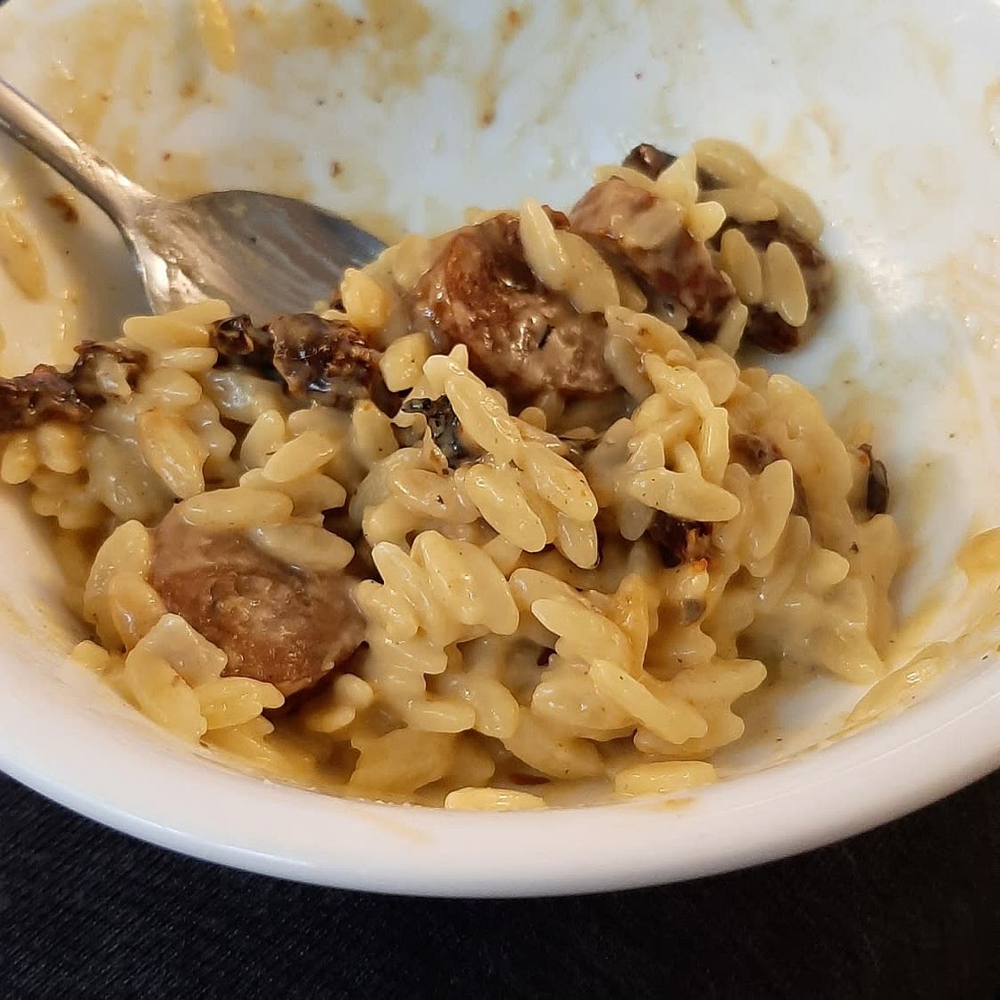 Roasted Tomato & Chicken Sausage Orzo