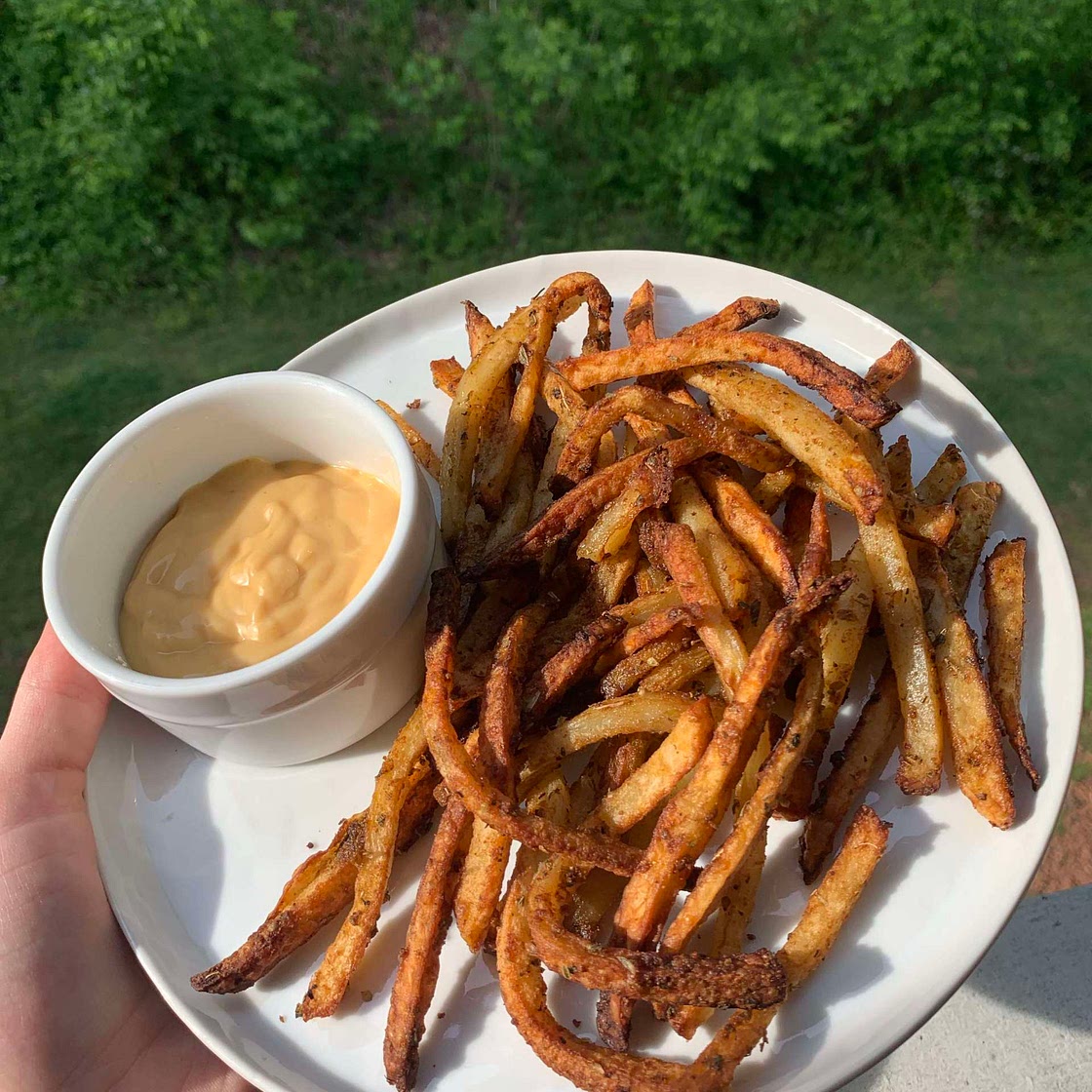 Amazing air fryer fries