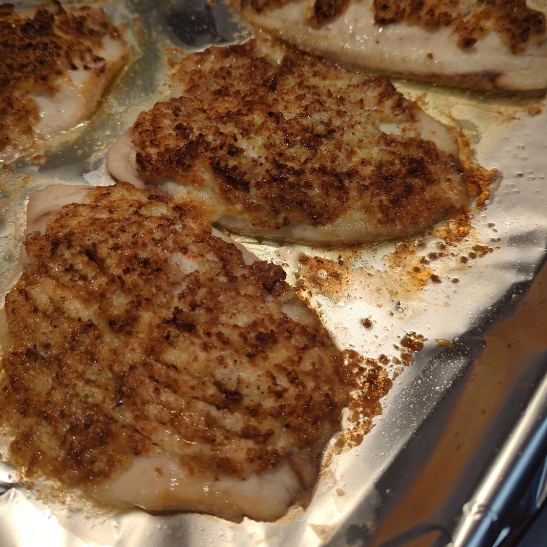 Parmesan Broiled Tilapia