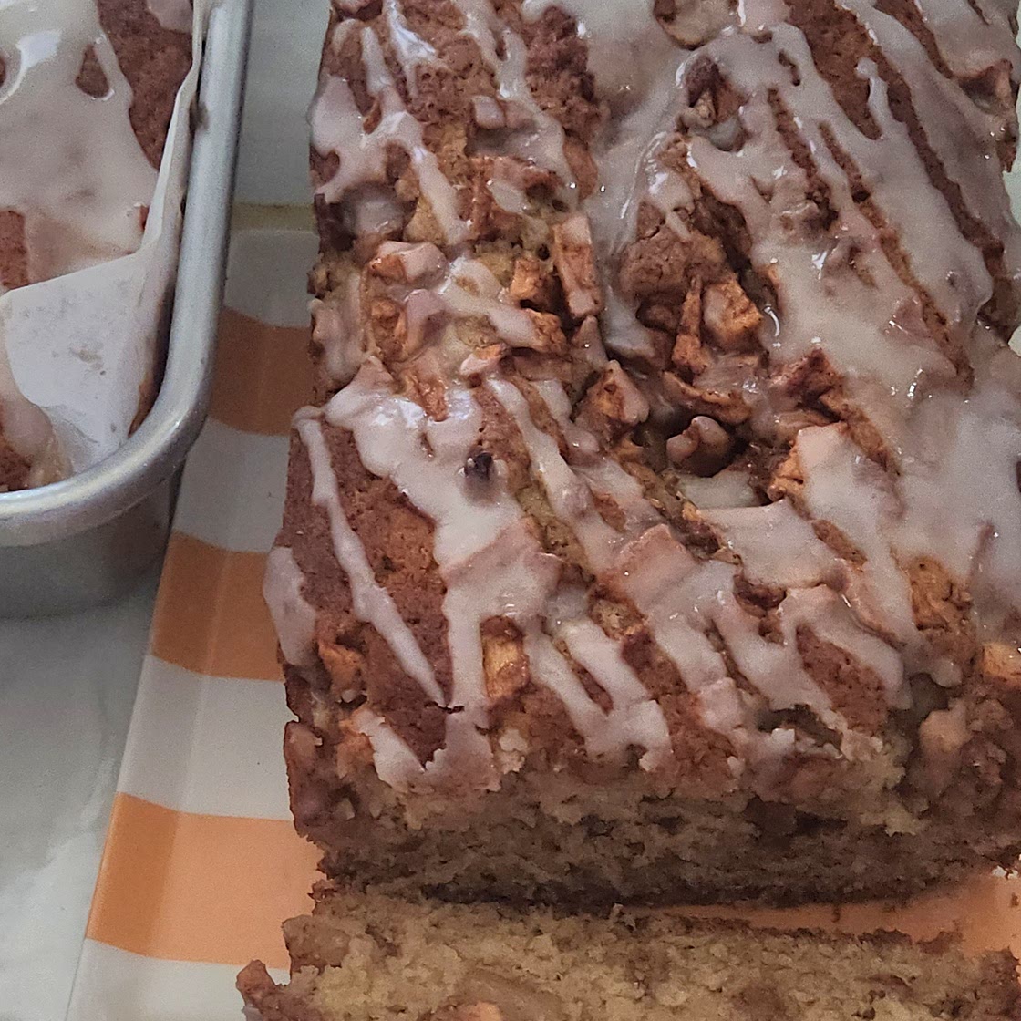 Apple fritter bread