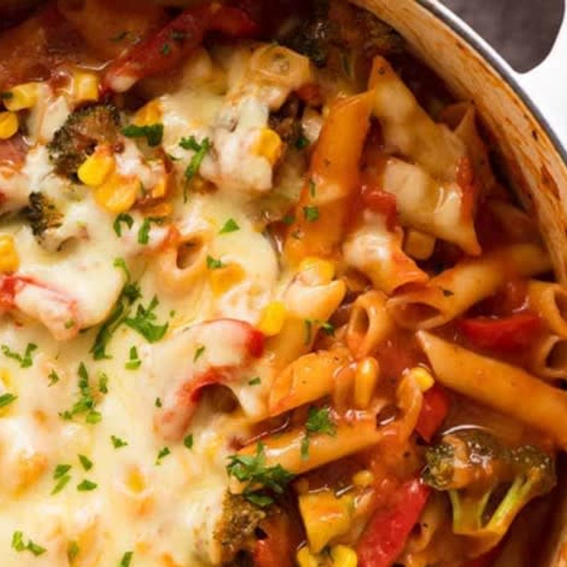 Vegetable & Bean Pasta - Tasty Healthy One Pot!