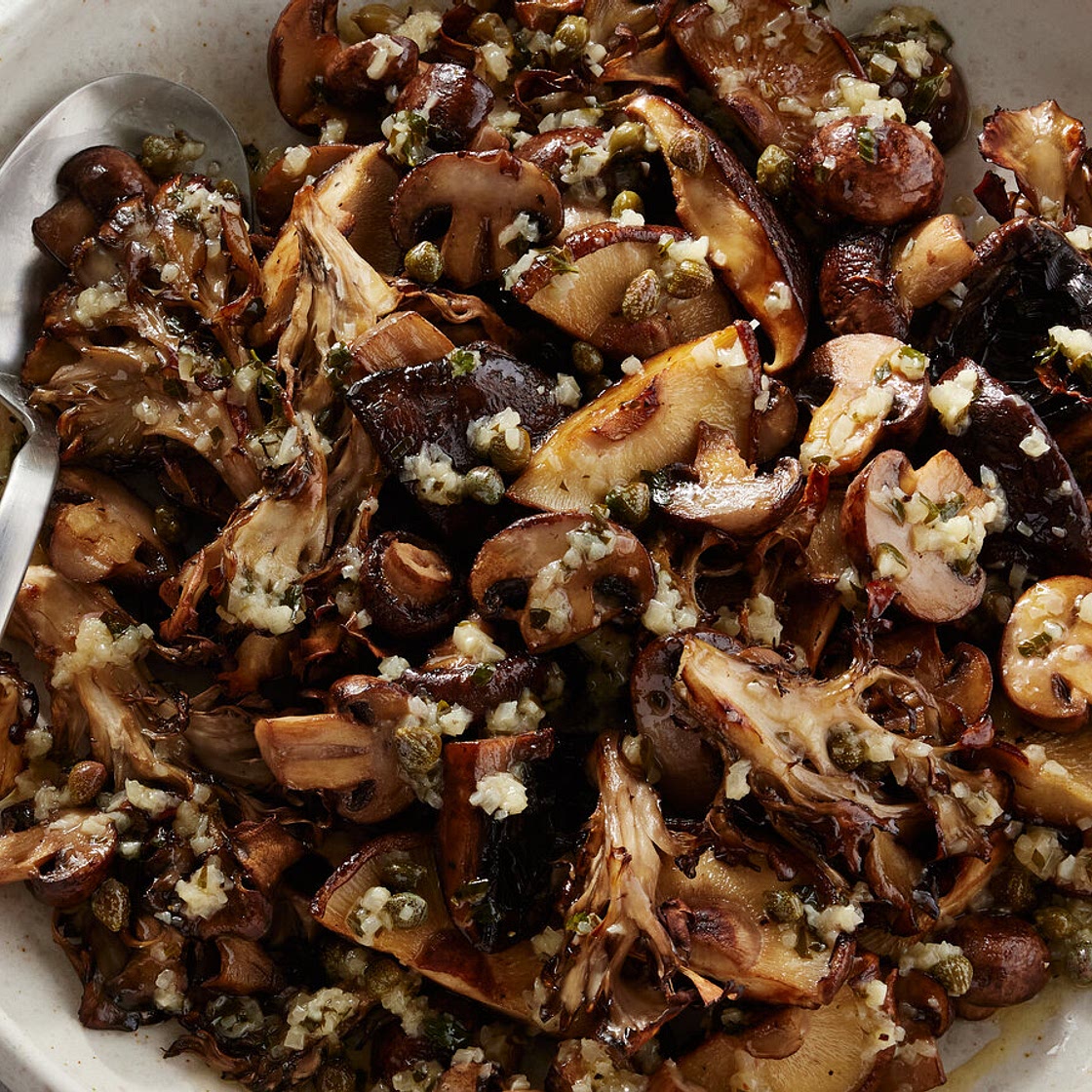 Mushroom Piccata