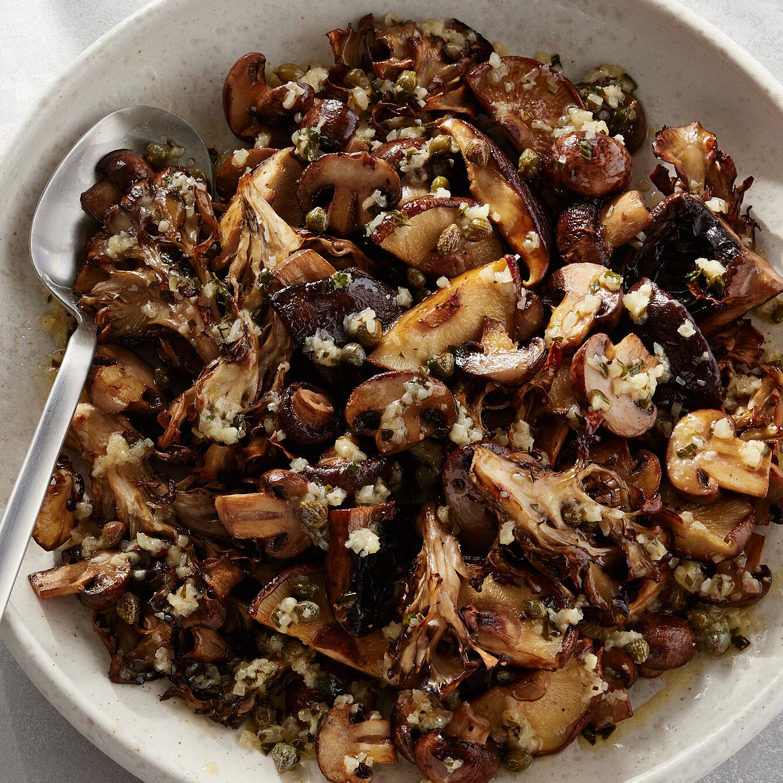 Mushroom Piccata