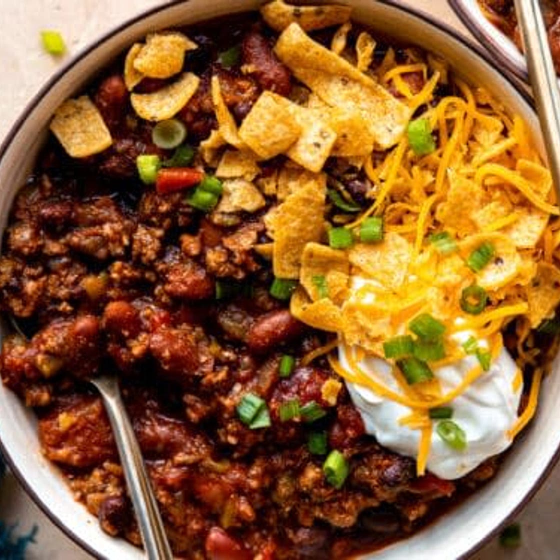 Turkey Chili with Kielbasa