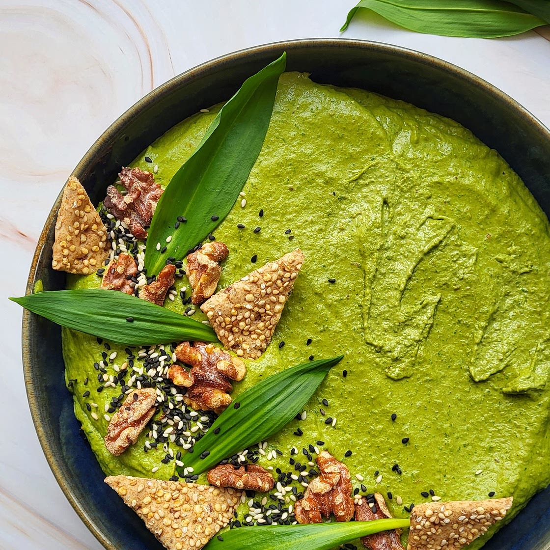Wild Garlic Hummus