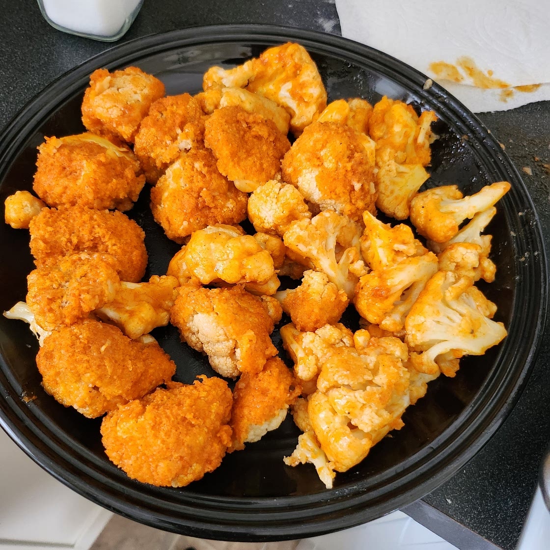 Cauliflower Hot Wings with Vegan Aioli