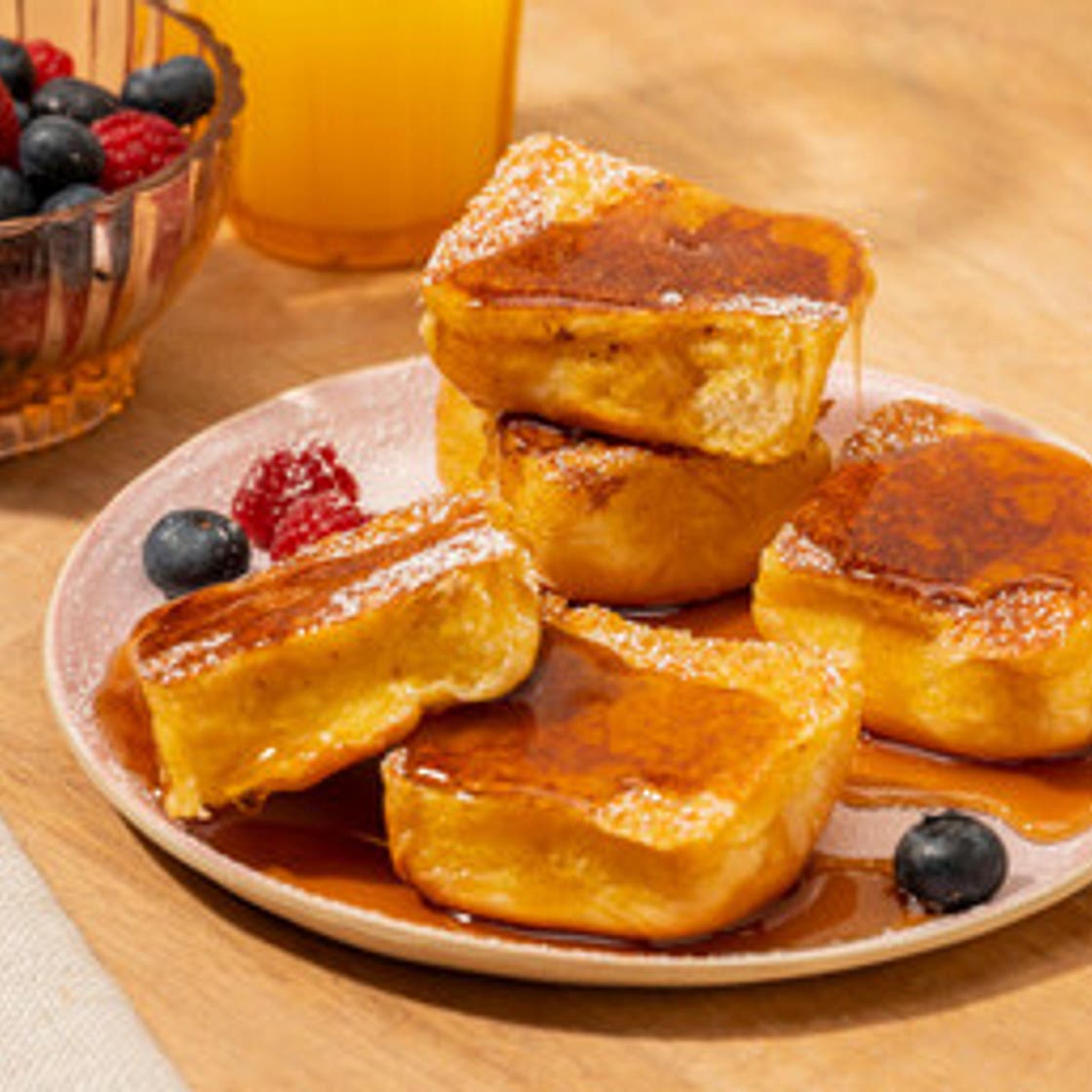 Hawaiian Sweet Bread Rolls French Toast