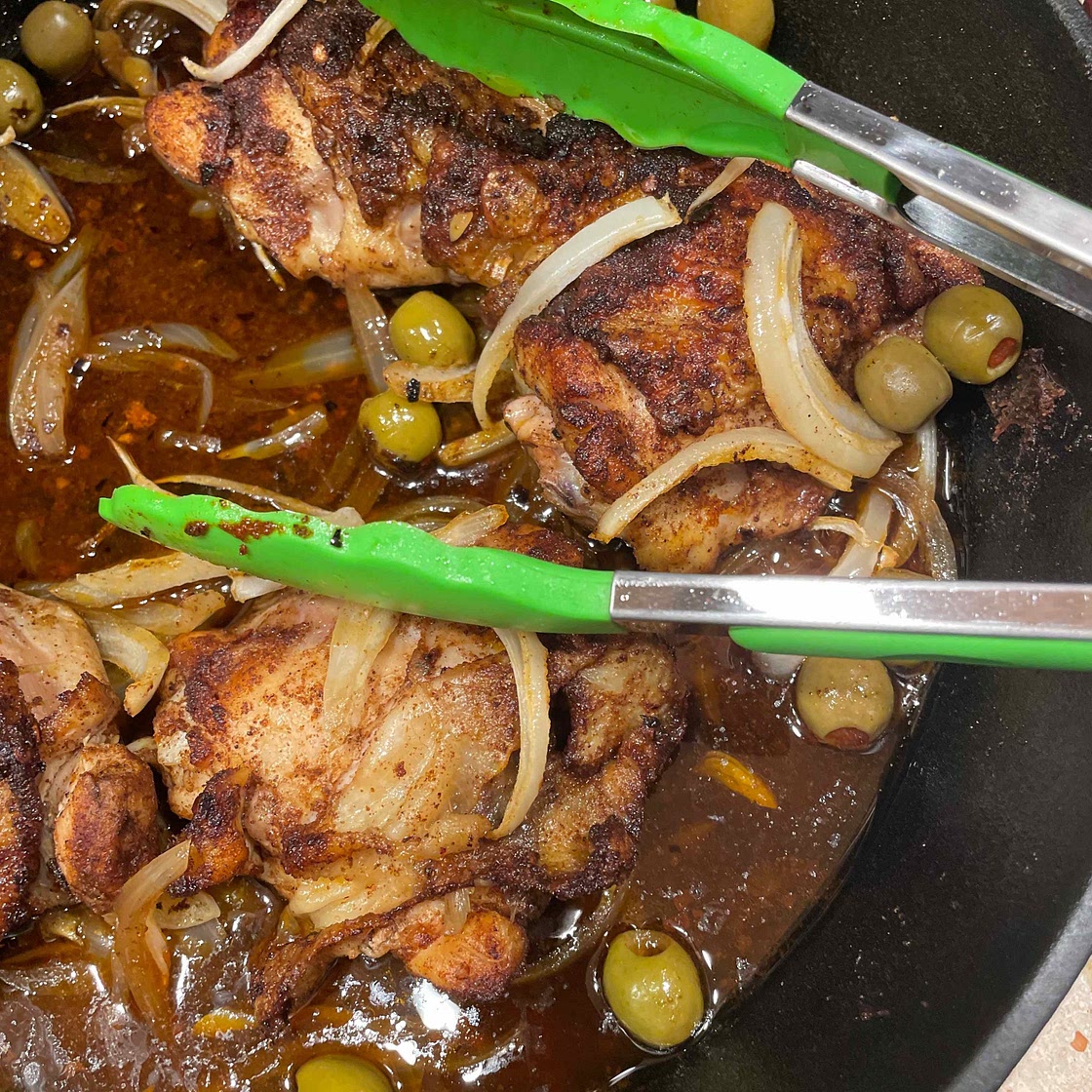 Crispy Baked Chicken Thighs (Mediterranean-Inspired)
