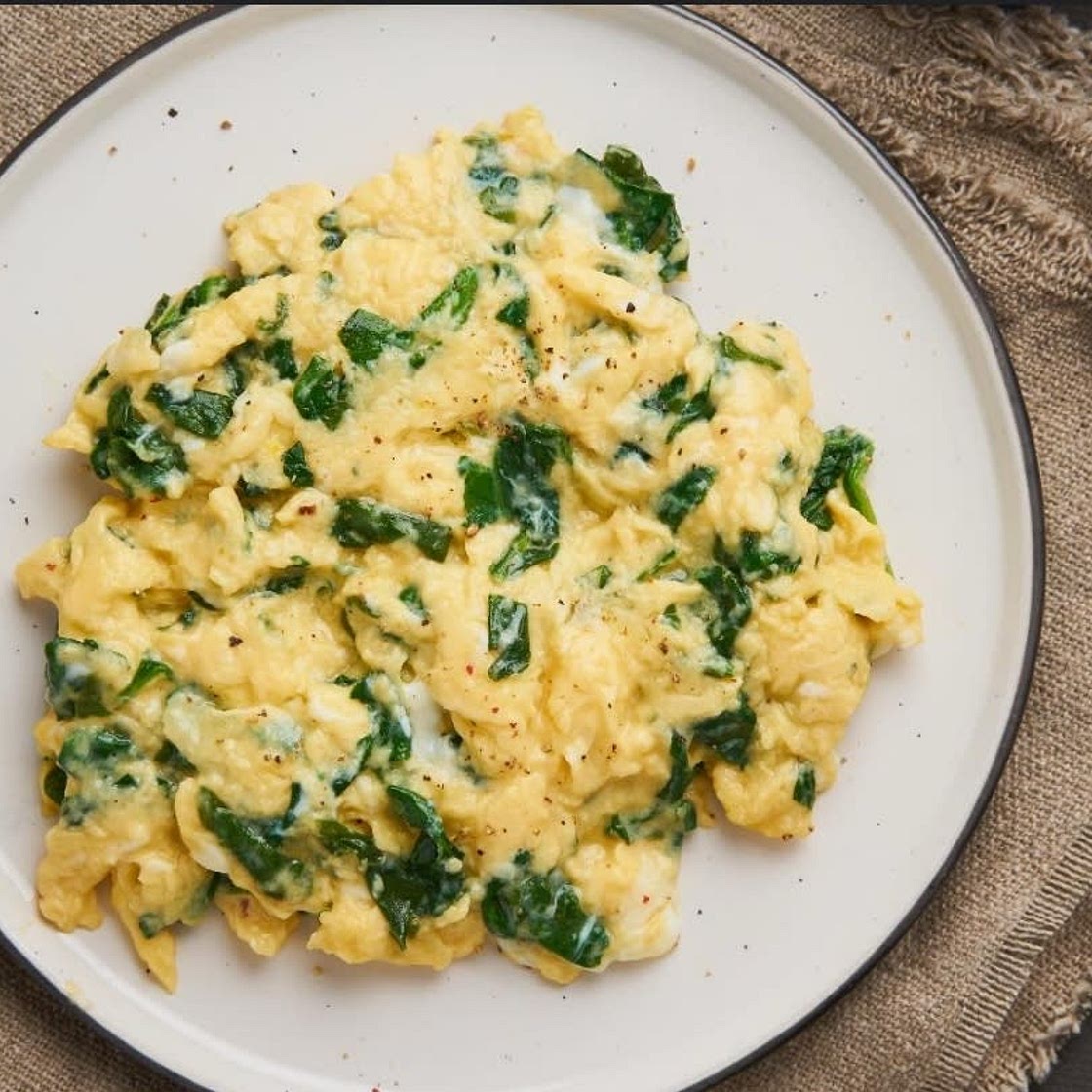 Spinach Eggs