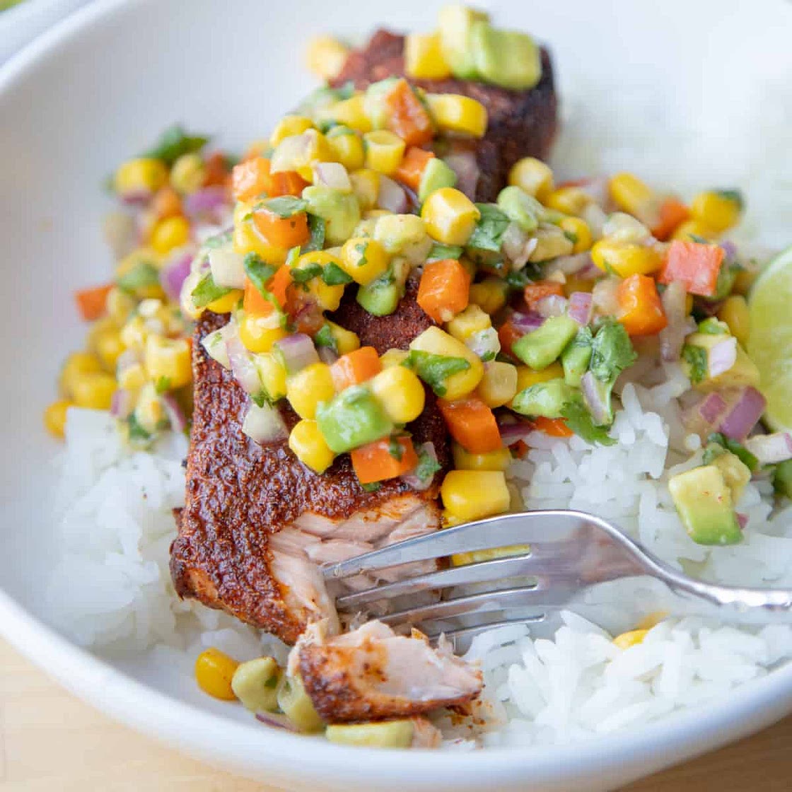 Air Fryer Blackened Salmon Recipe