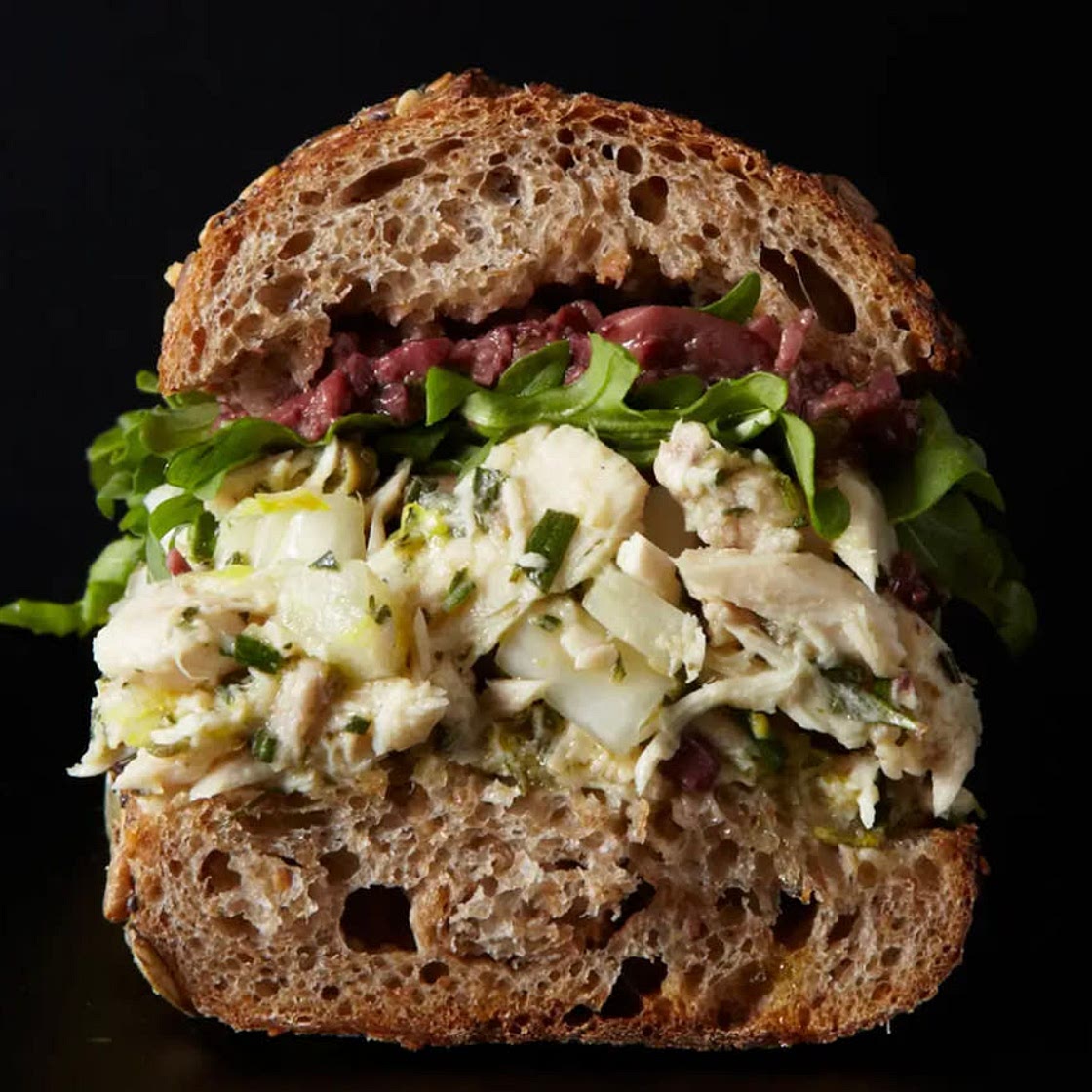 Lemon-Caper Tuna Sandwich