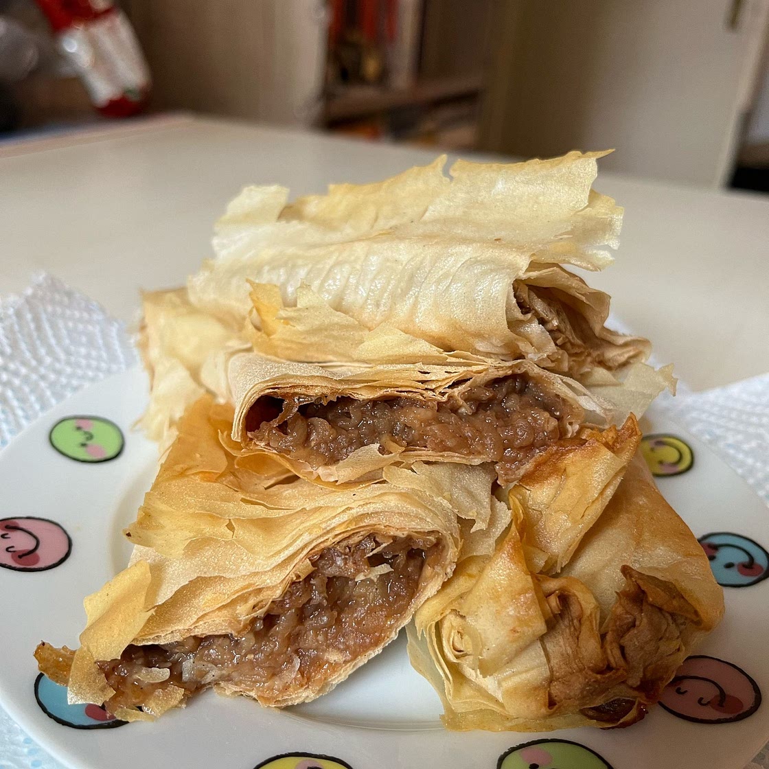 Phyllo Dough Apple Turnovers