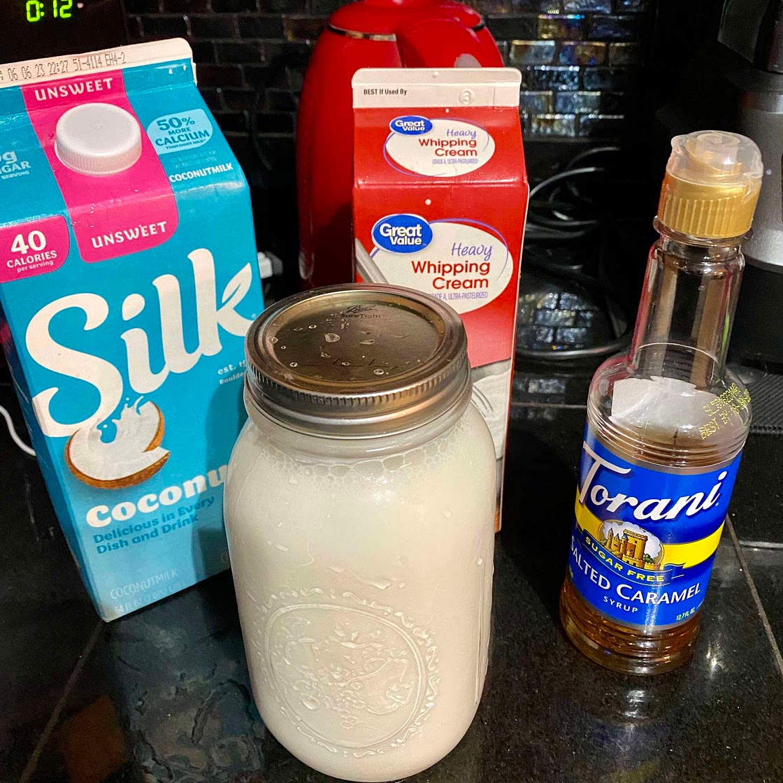 Keto Caramel Macchiato  Creamer
