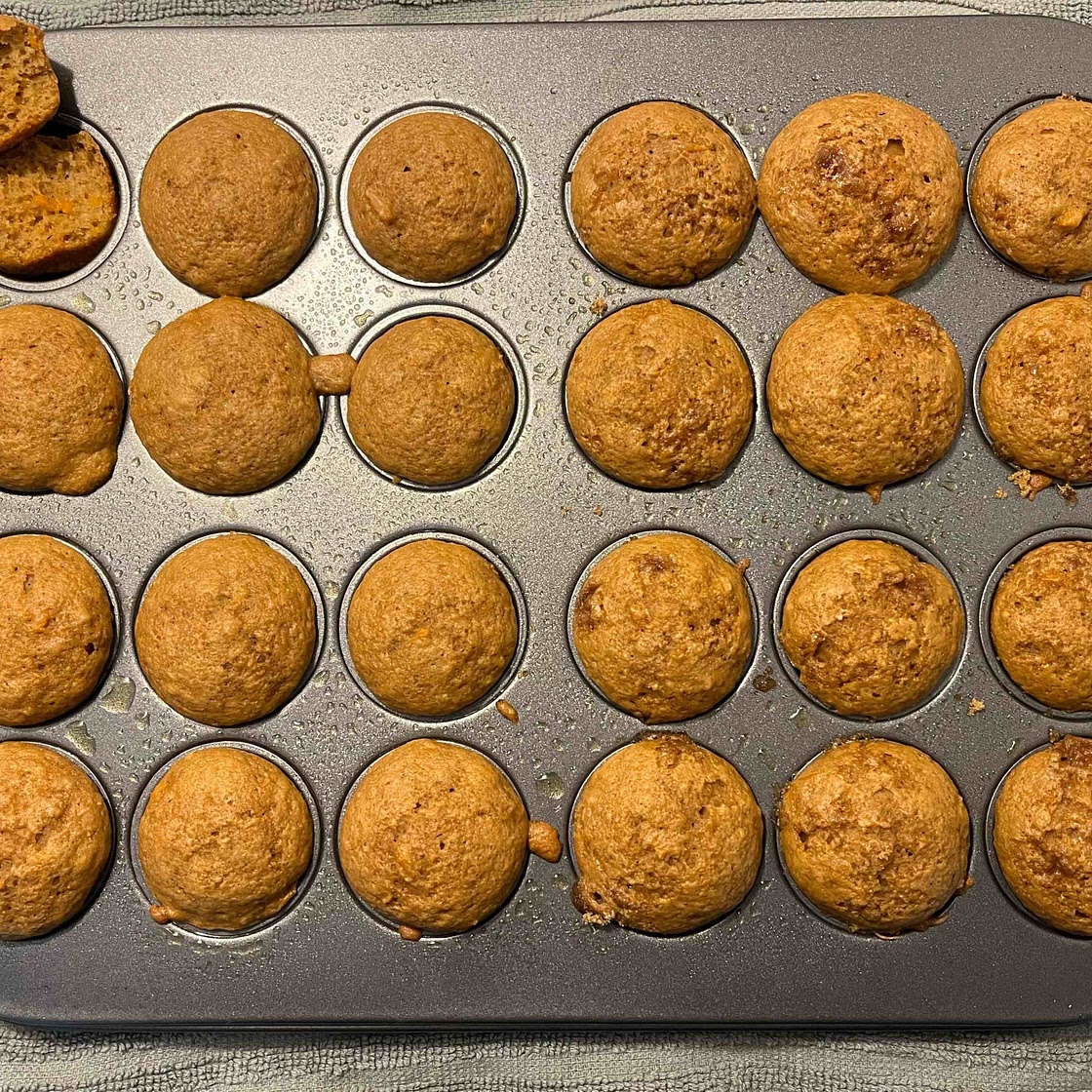 Sweet potato spice muffins