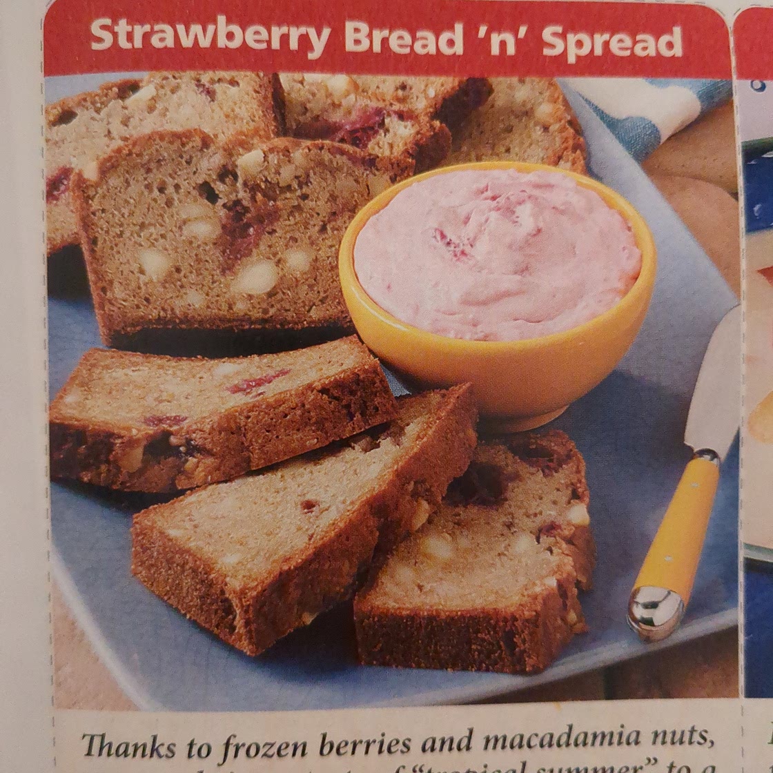Strawberry Bread 'n' Spread