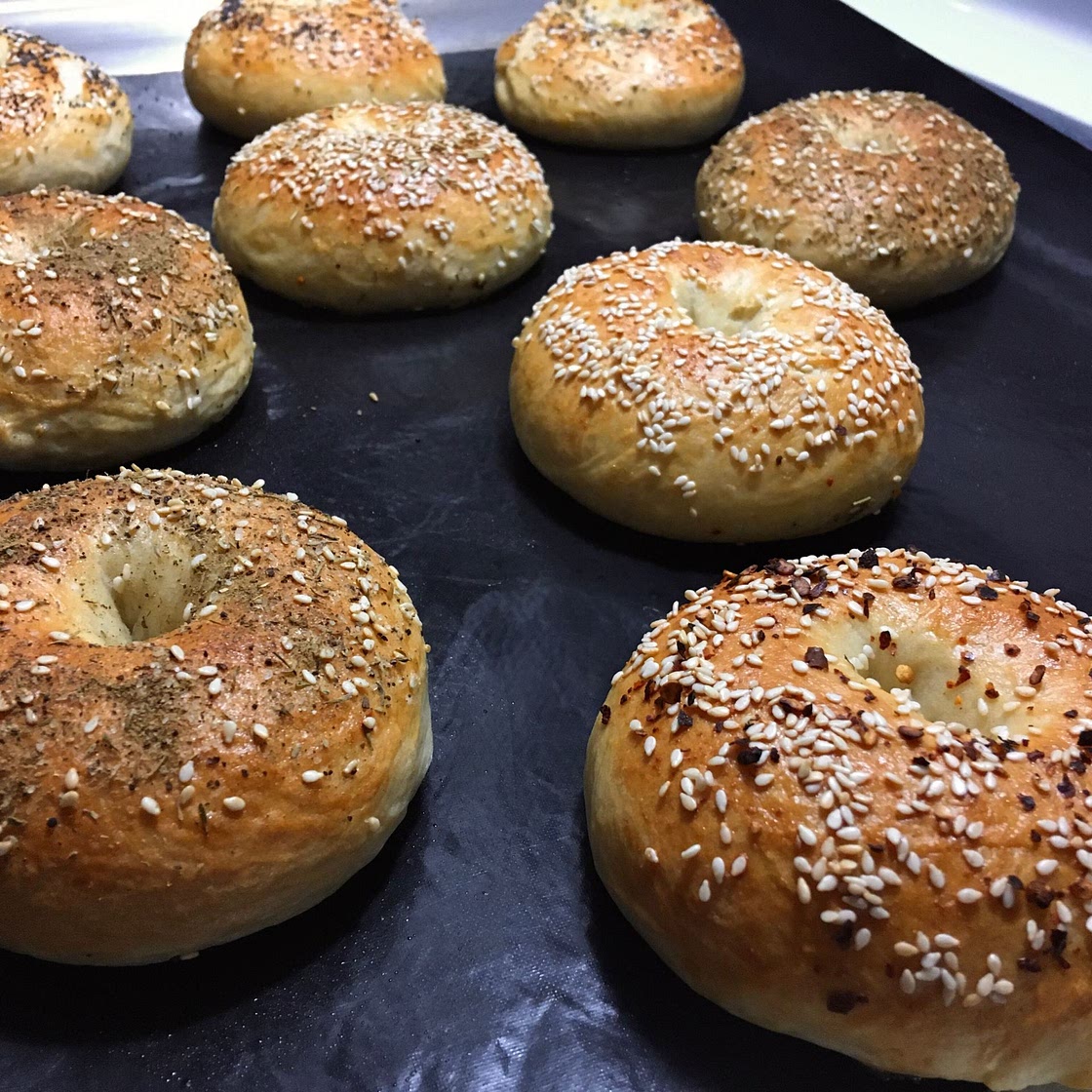 Homemade Bagels Recipe