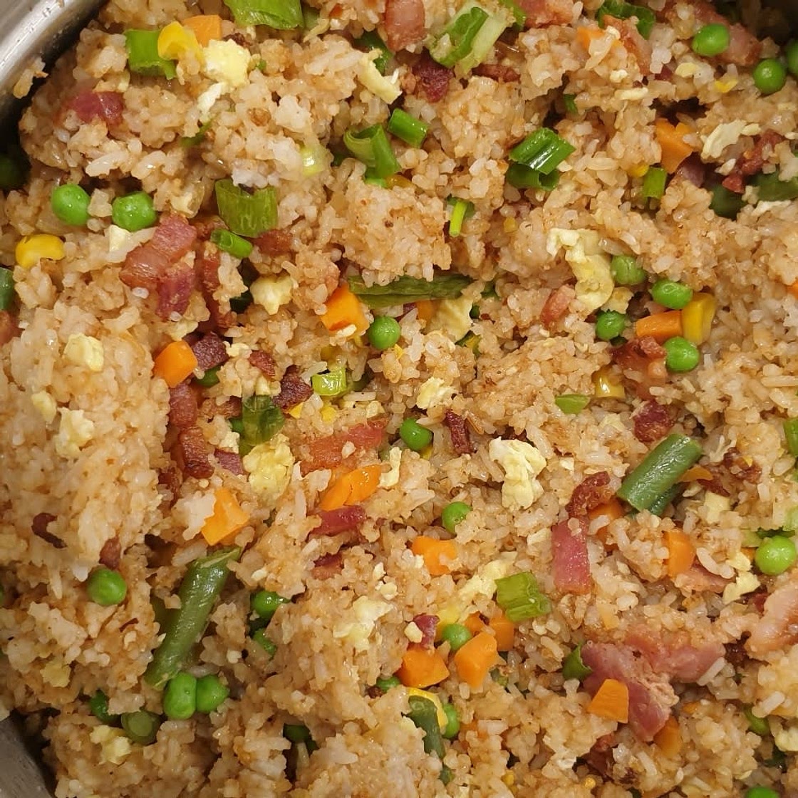 Bacon and Egg Fried Rice