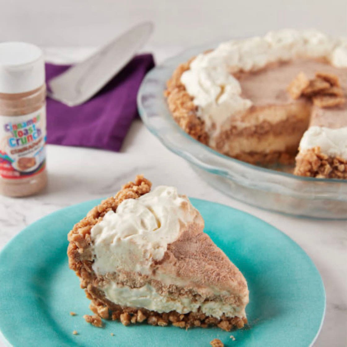 Cinnamon Toast Crunch™ Cinnadust™ Ice Cream Pie