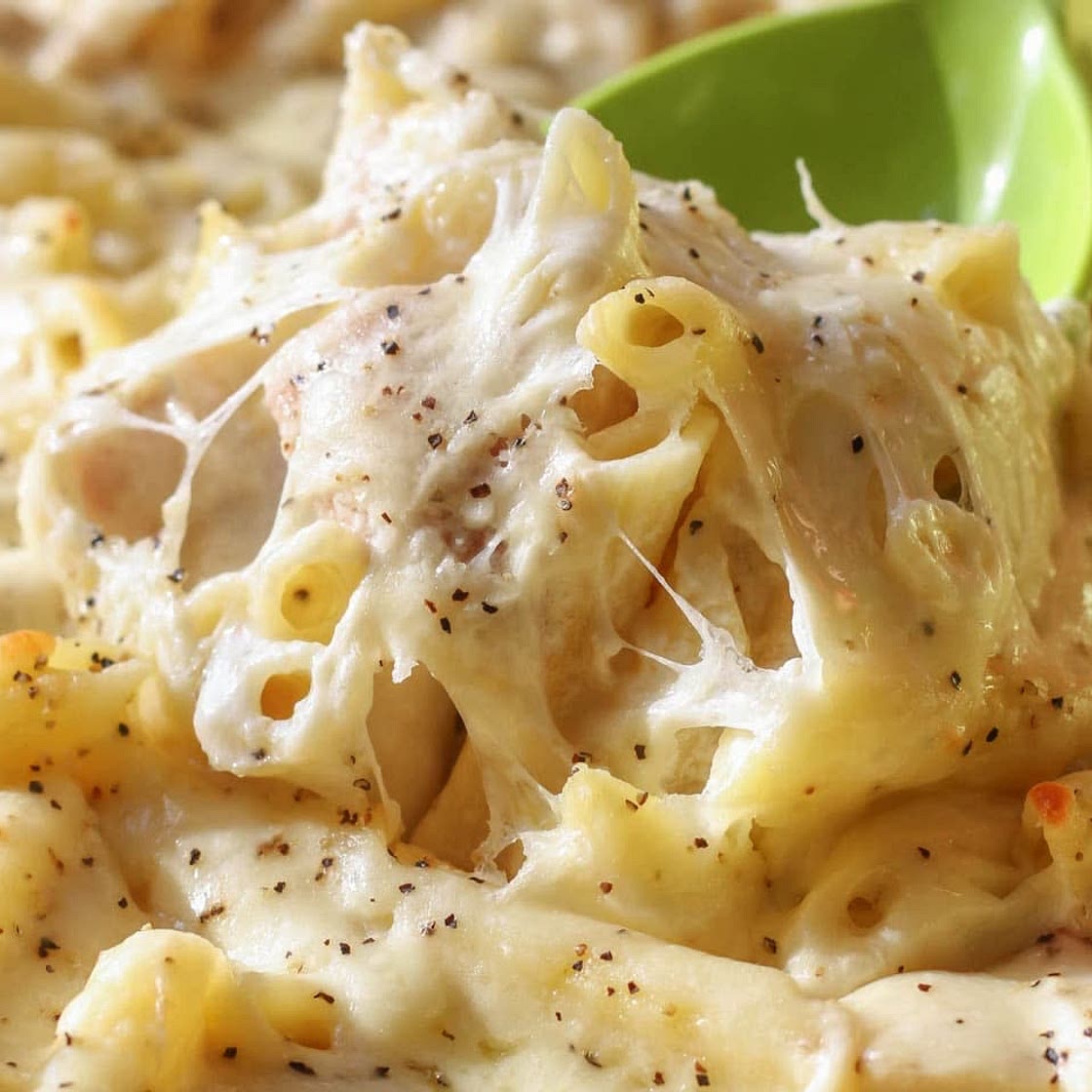 CHICKEN ALFREDO BAKE