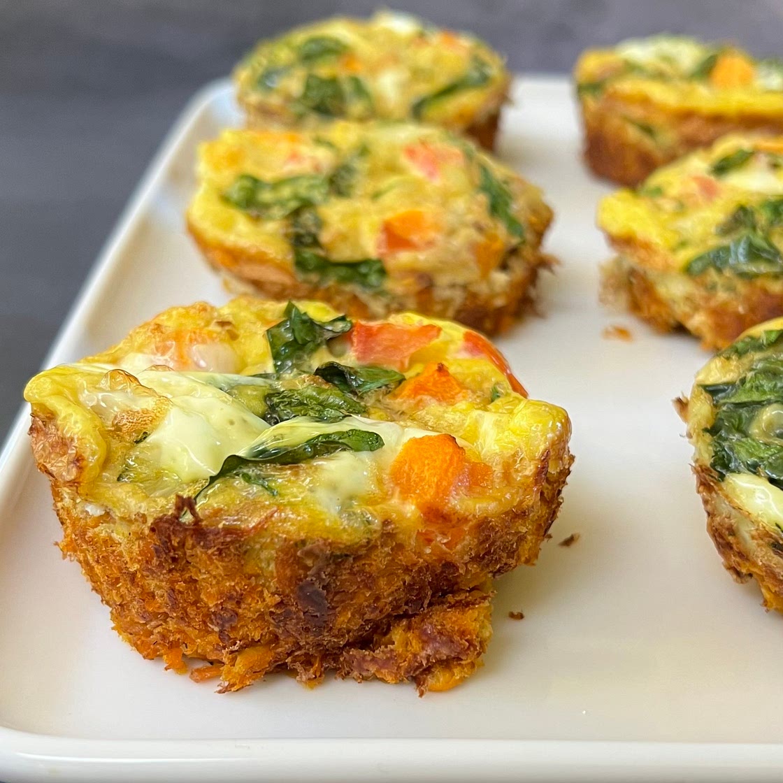 (Meal prep) Gluten-Free Breakfast Quiches