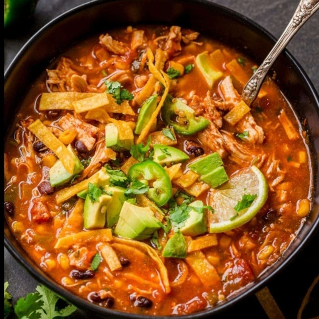 Chicken tortilla soup