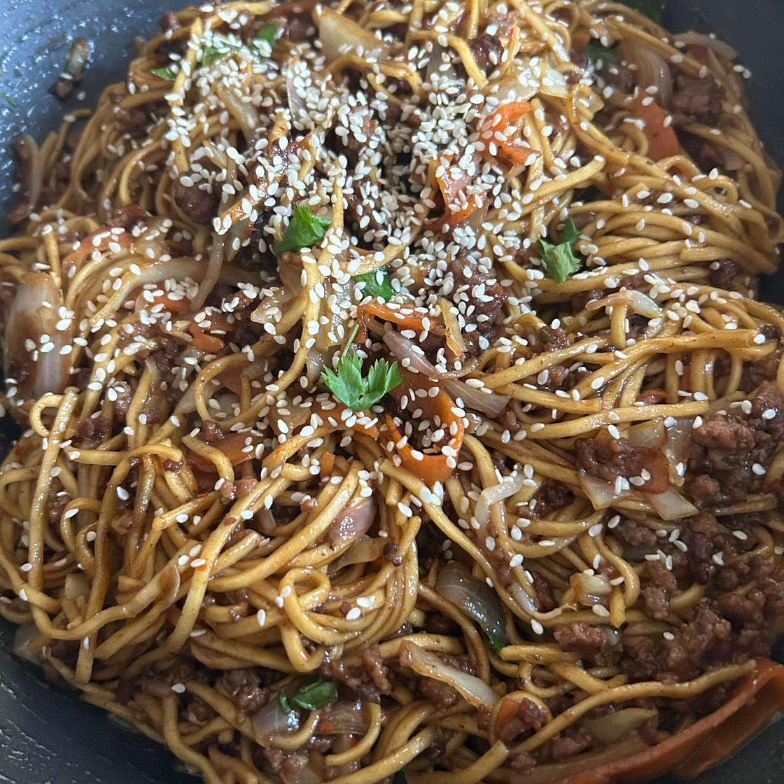 Hoisin Beef Noodles | Marion's Kitchen