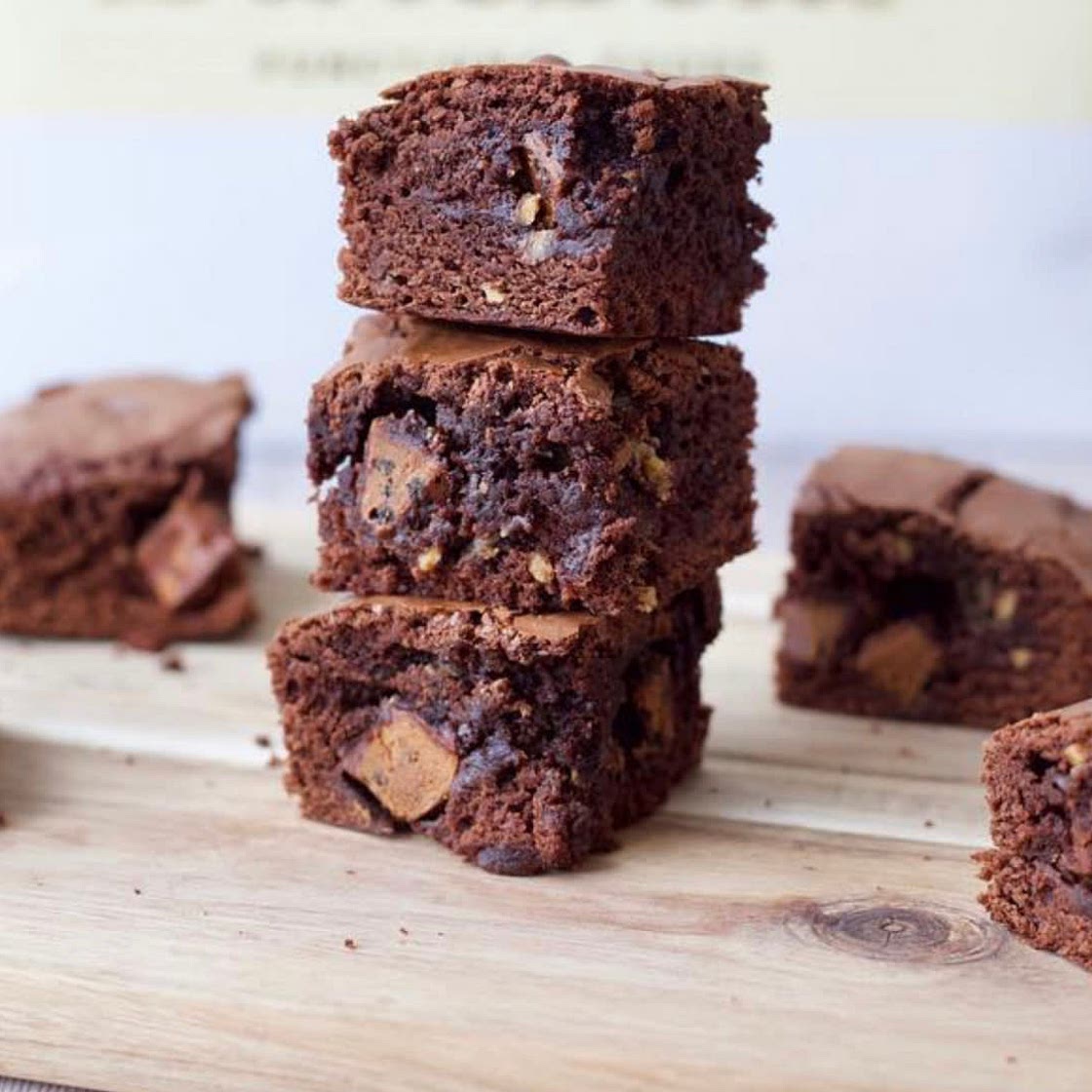 easy protein brownies !