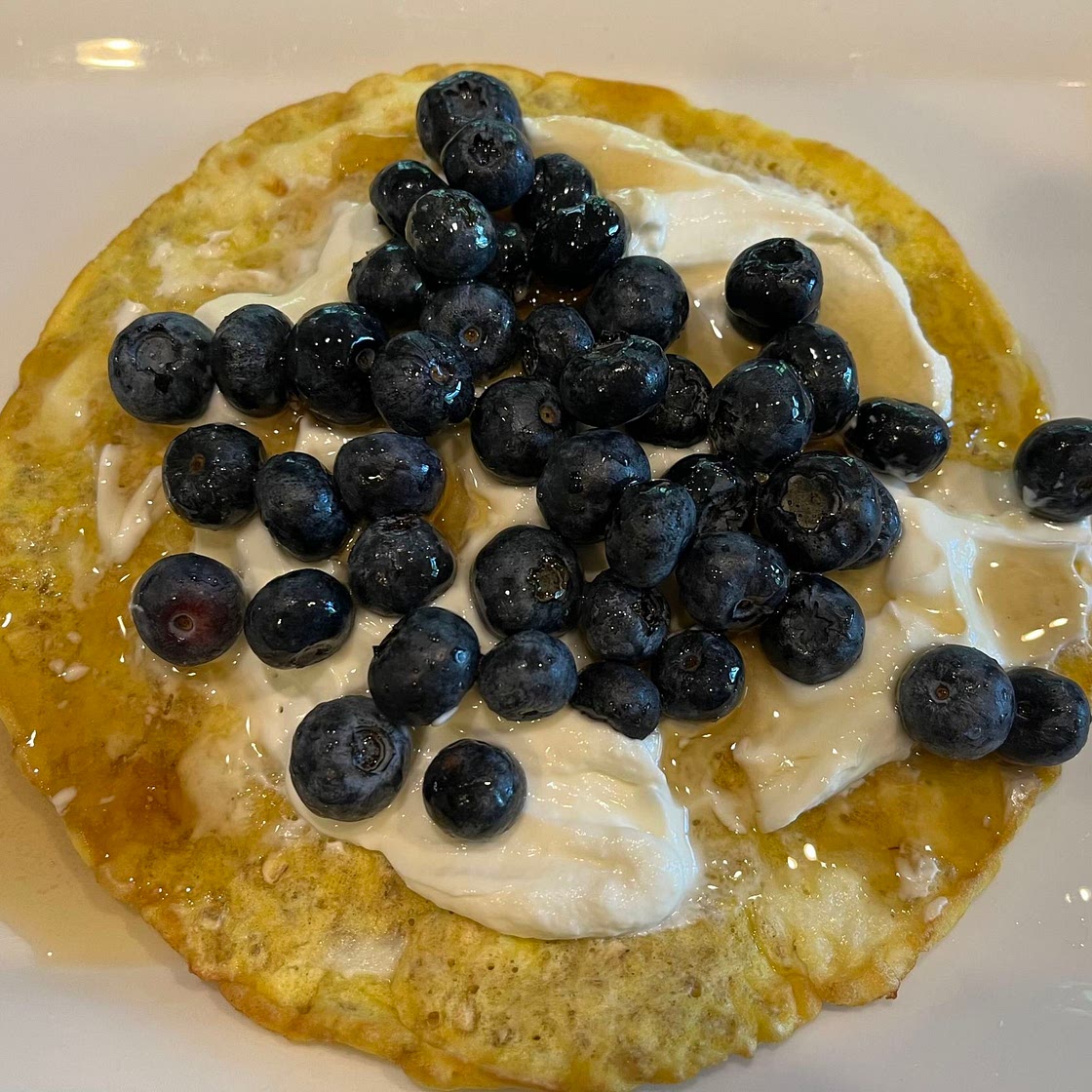 Oatmeal and Egg Pancake