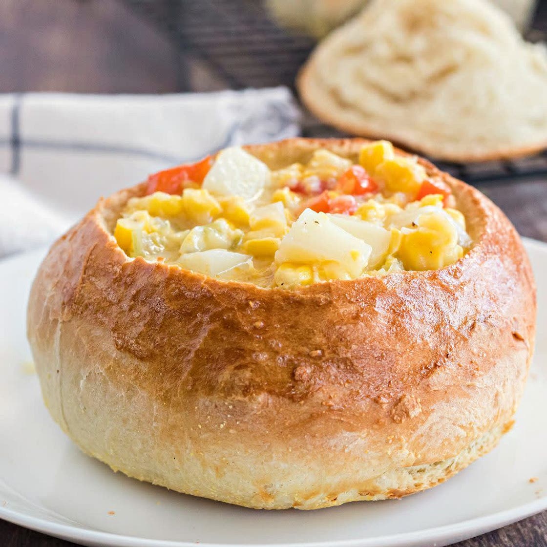 Italian Bread Bowls