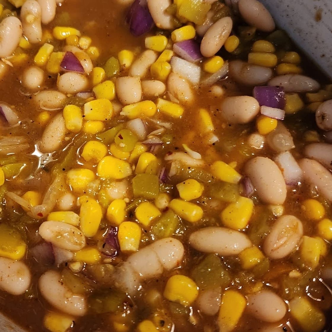 White bean chili