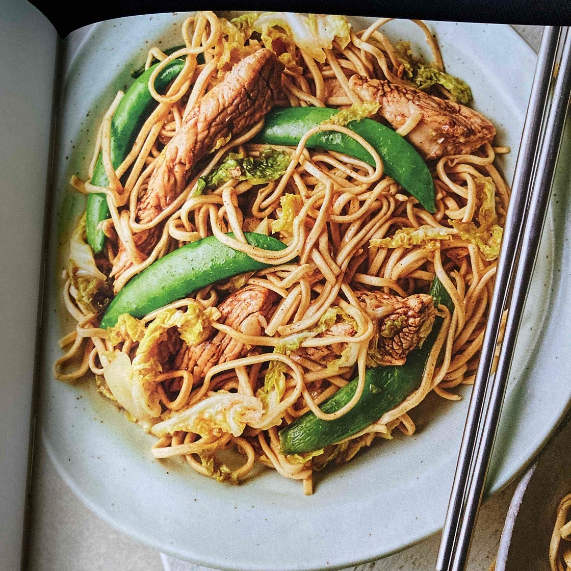 Honey & lime turkey noodle bowl