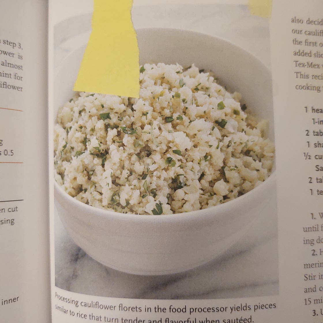 p301 Cauliflower Rice