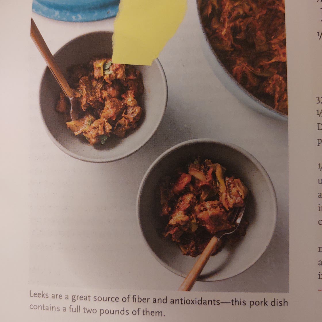 p228 Greek Braised Pork with Leeks