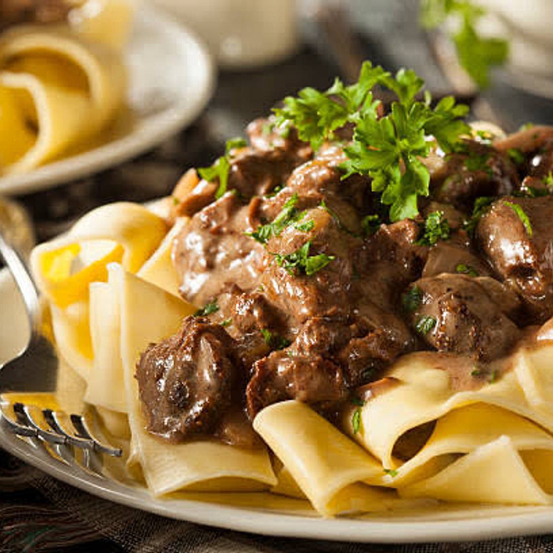 Beef Stroganoff 