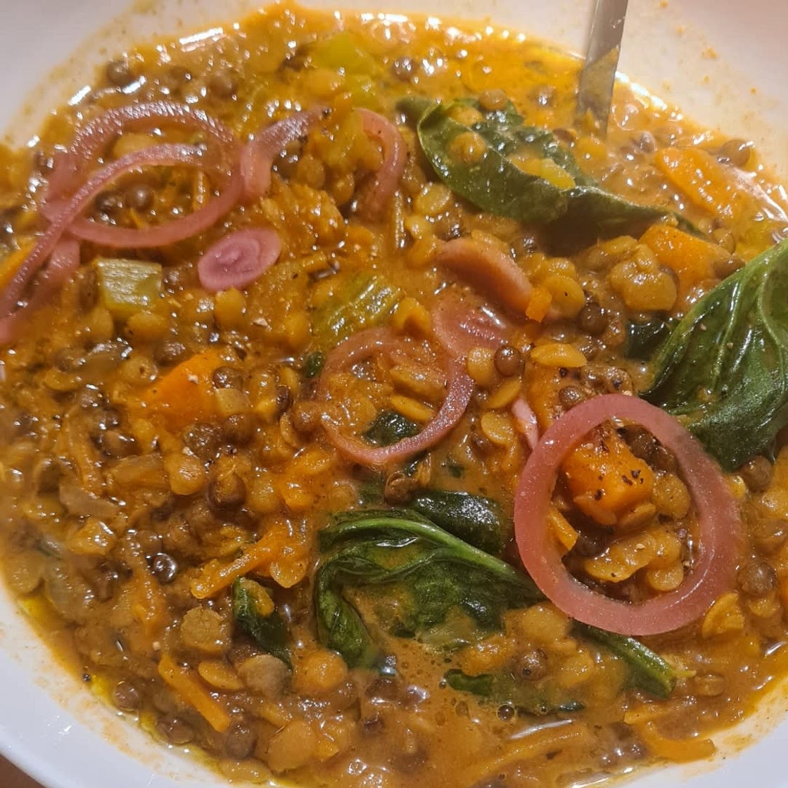 Detox Moroccan Lentil Soup