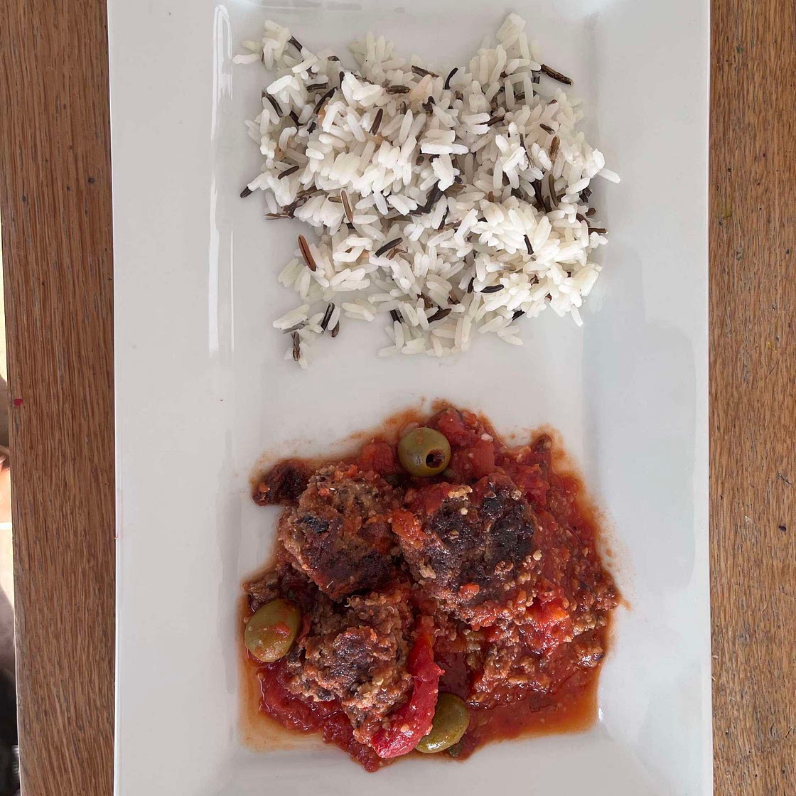 Black Bean & Quinoa Meatballs