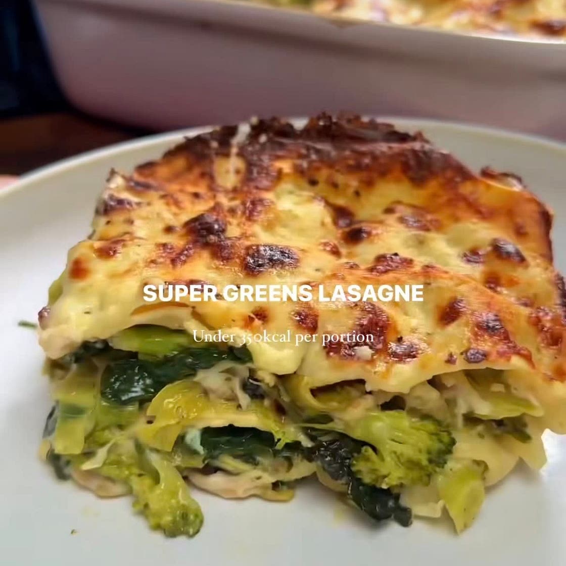 Super greens lasagne