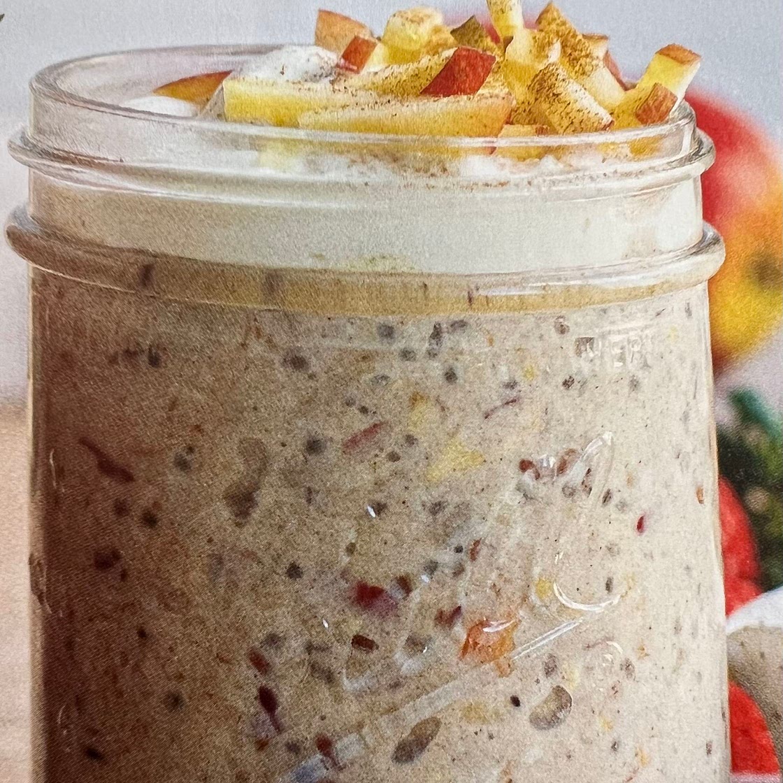 Bircher muesli apple & ginger