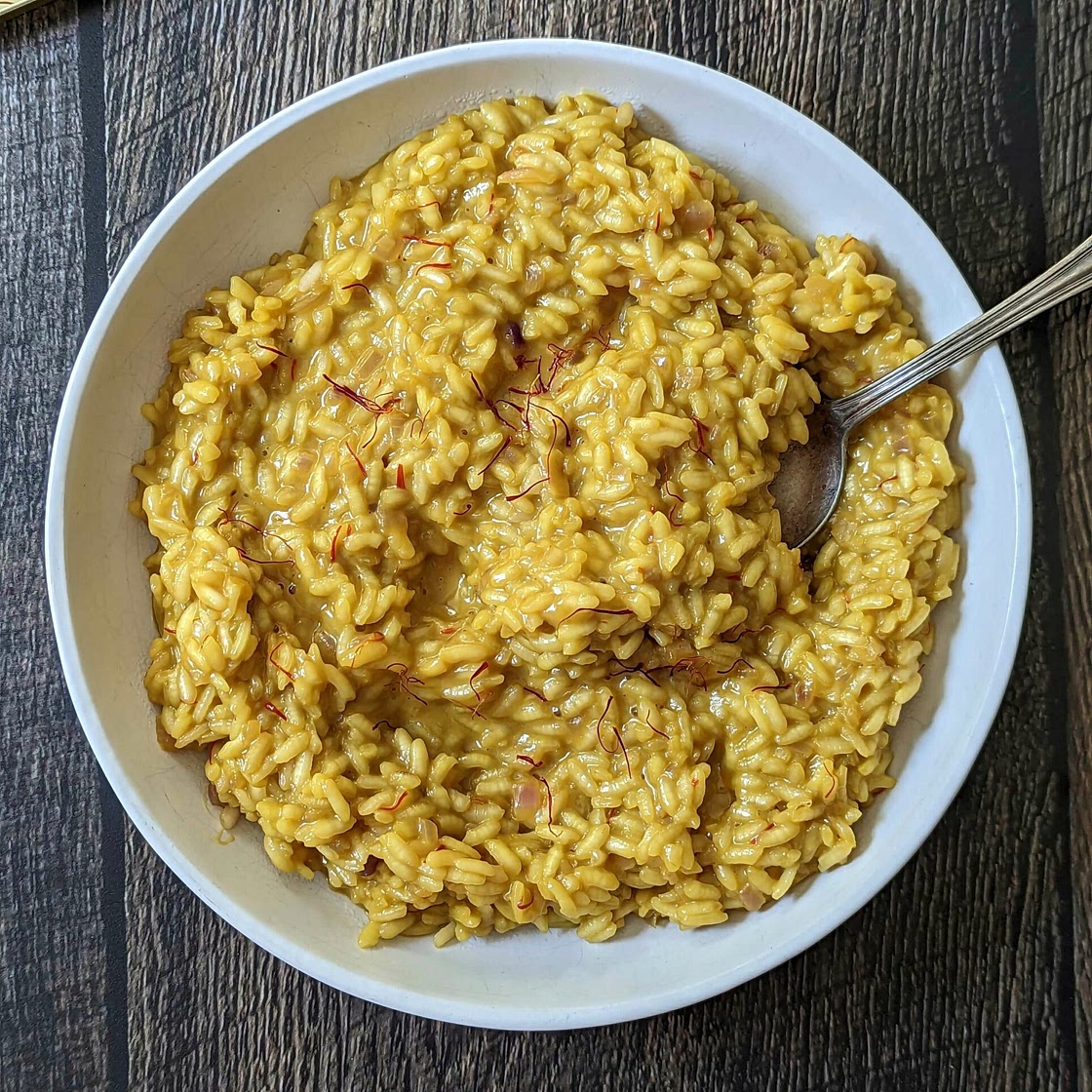 Risotto Allo Zafferano