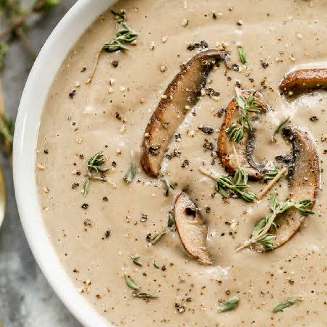 Mushroom soup