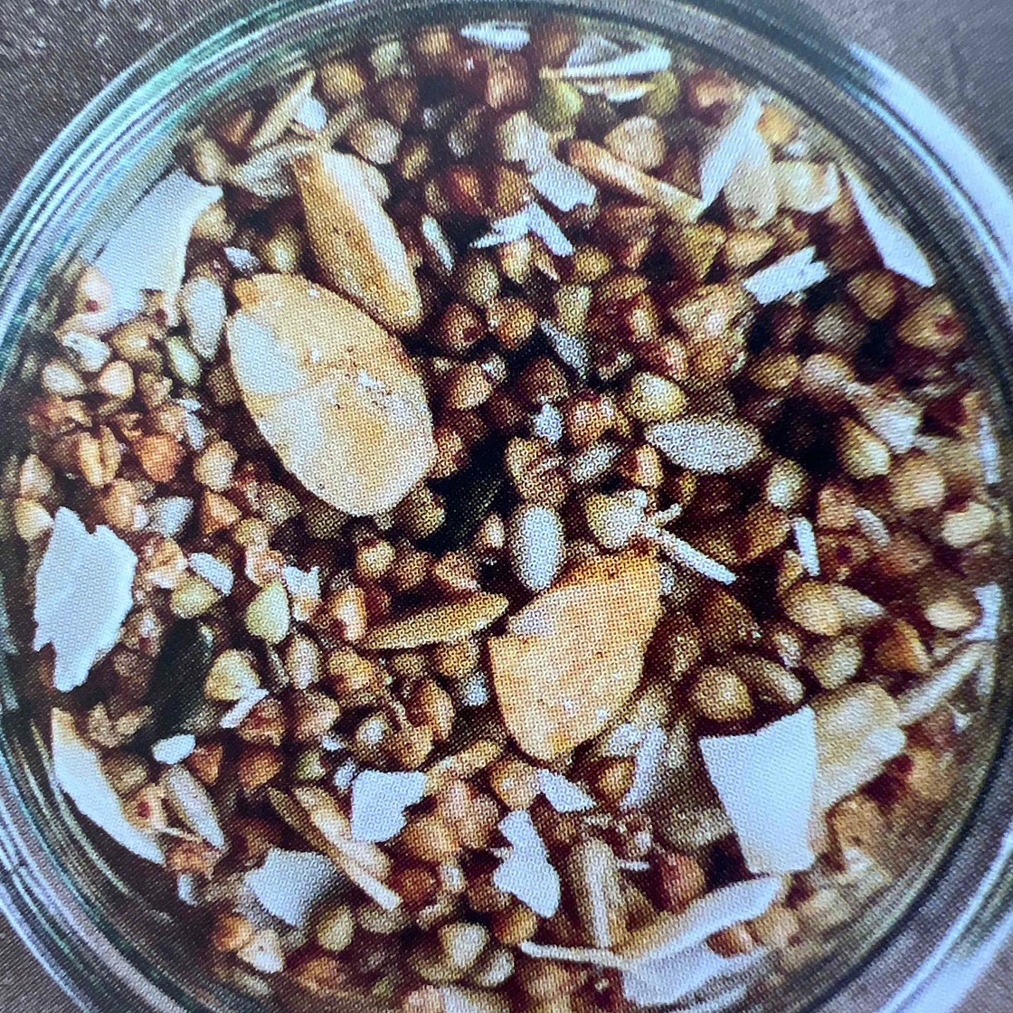 Vanilla buckwheat crispies granola 