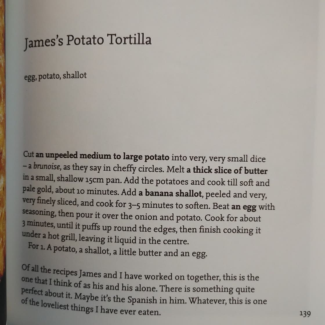 Potato tortilla