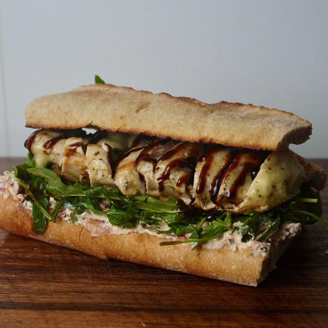 Chicken ricotta sandwich