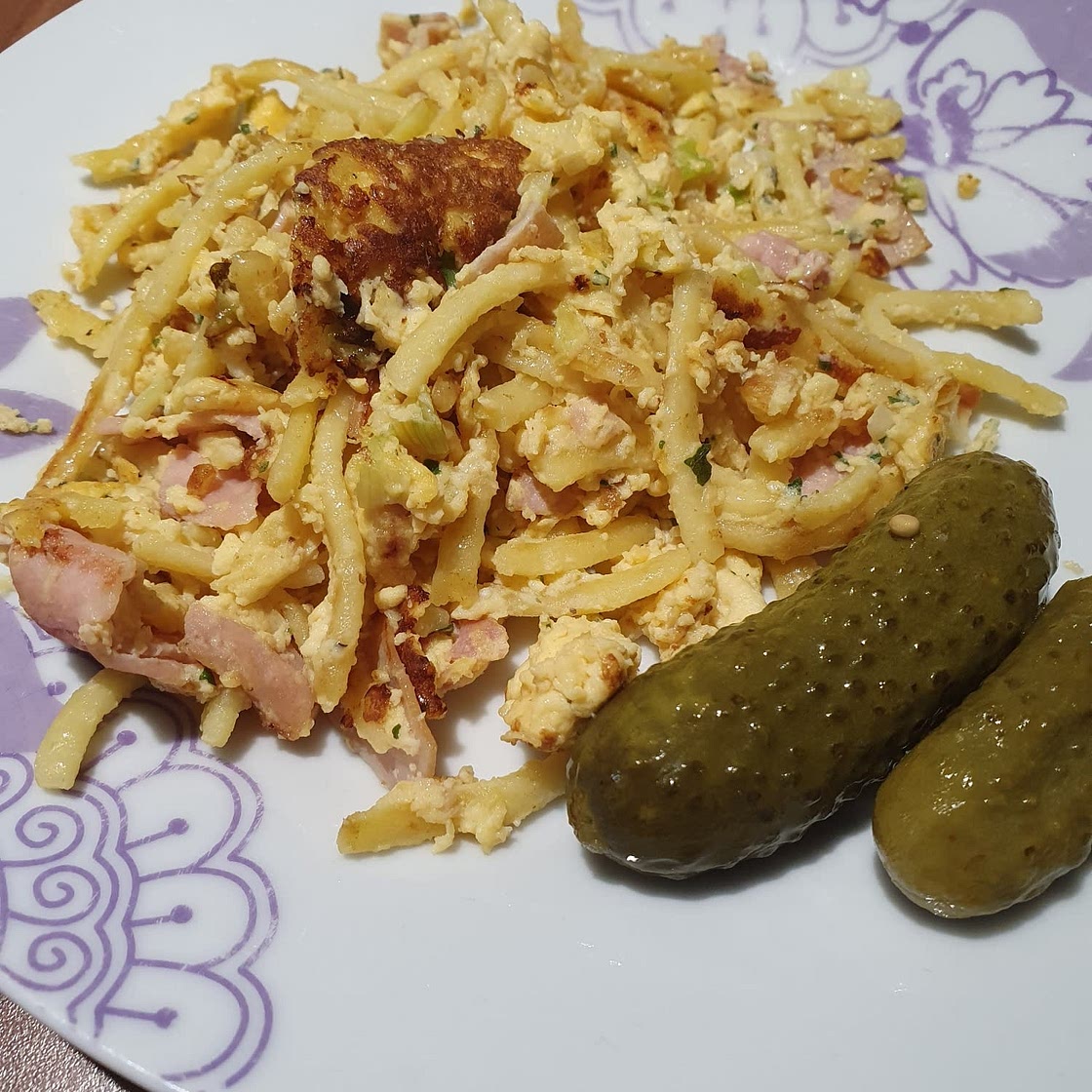 Spätzle-Bauernfrühstück