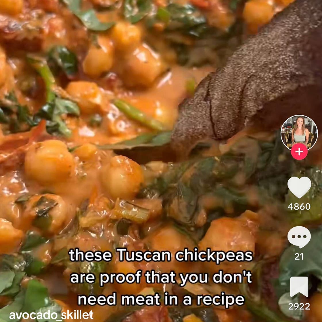 Vegan Tuscan Chickpeas 