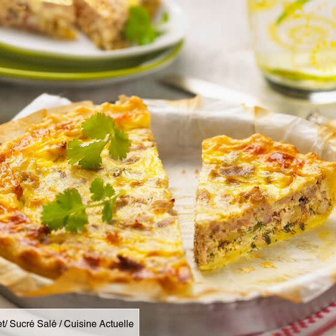 Quiche au thon