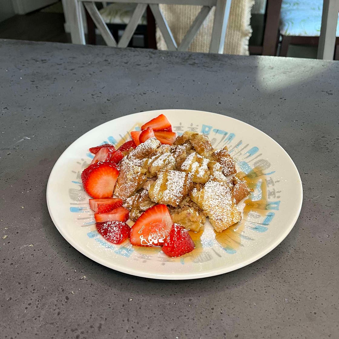 Strawberry French Toast Bake 